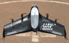 "UAV Works VALAQ Patrol Tailsitte